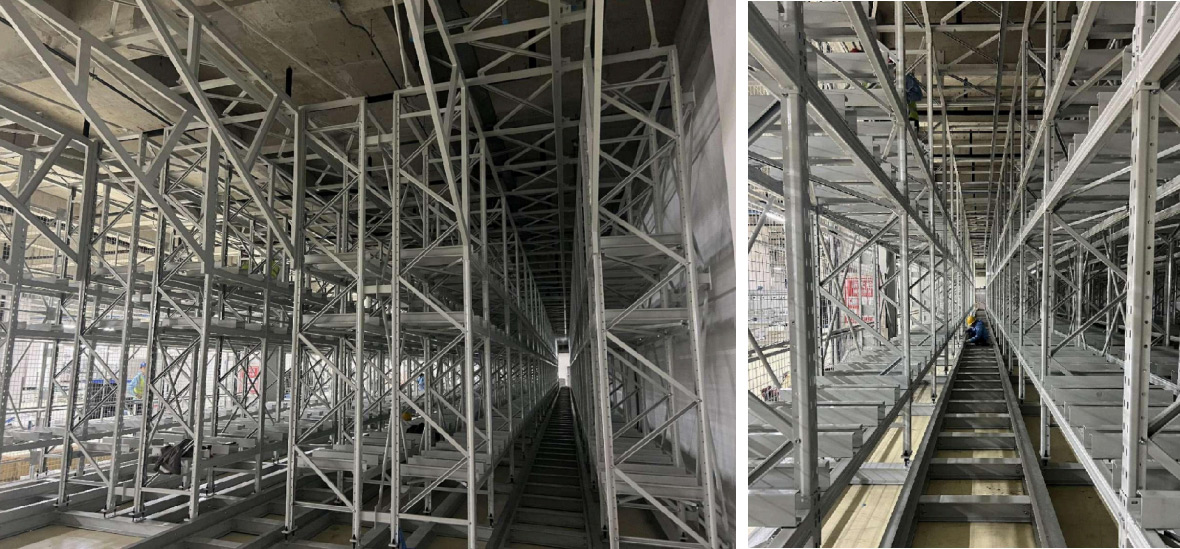 Fudingtaidingxin Automated beam + cushion beam three-dimensional warehouse